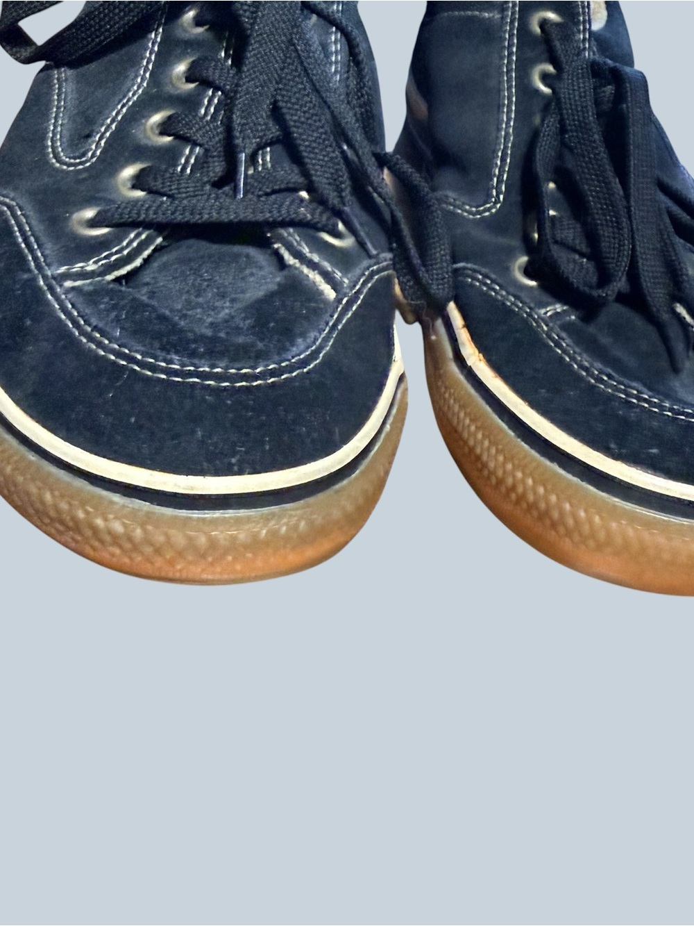 Vintage Converse Men’s Black Suede Sneakers - Skater - Y2K - Picture 6 of 11